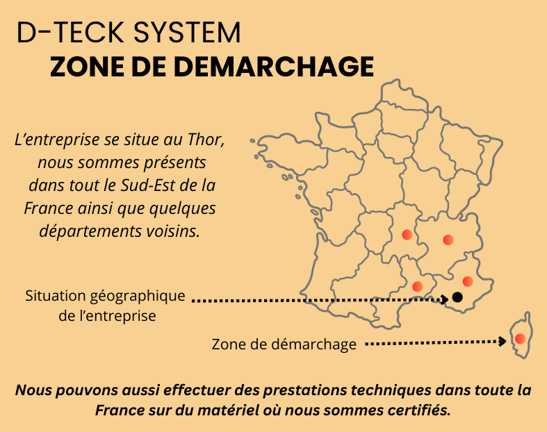 D-TECK System - équipes et installations
